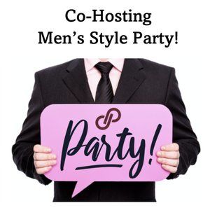CO-HOSTING MEN'S STYLE PARTY MAY 11, 2022 🎉HOSTING MY 2ND POSH PARTY! YAY MAY!